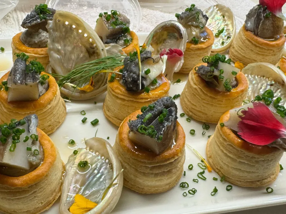 Abalone vol-au-vent