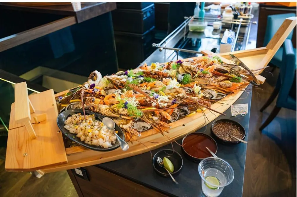 Signature seafood platter